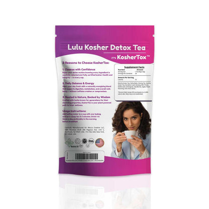 לולו דיטוקס כשר - תה דיטוקס עם כשרות של KosherTox