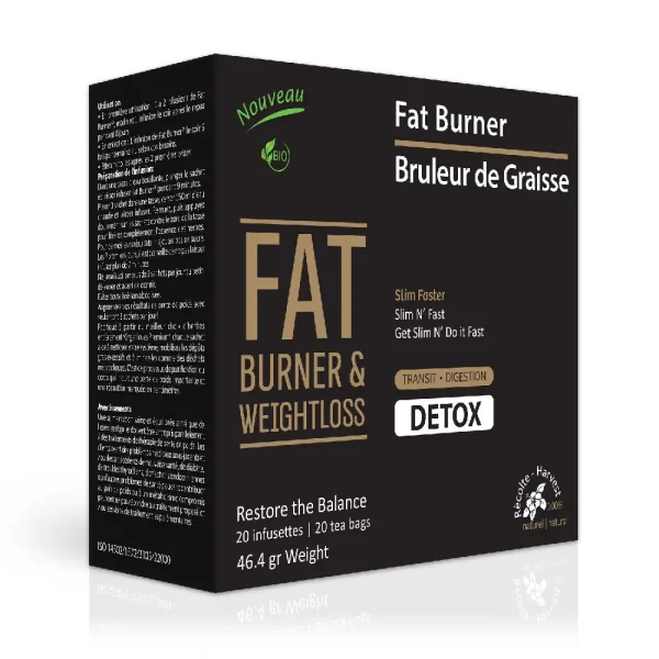 תה דיטוקס Fat Burner מארז 20 יח'