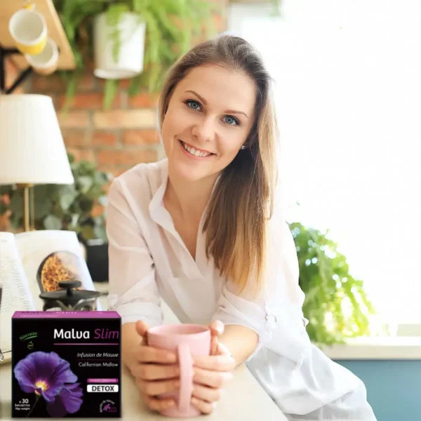 ⁦תה דיטוקס Malva Slim מארז 30 יחידות⁩ – תמונה ⁦2⁩